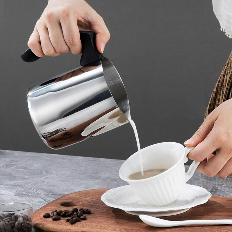 Turkish Coffee Pot Stainless Steel Coffee Maker with Long Handle Long Handle Coffee Moka Pot Kitchen Tools