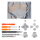 eXtremeRate Multi-Colors Luminated D-pad Thumbstick ABXY Button (DTF) LED Kit for Xbox One Standard Xbox One S / X Controller