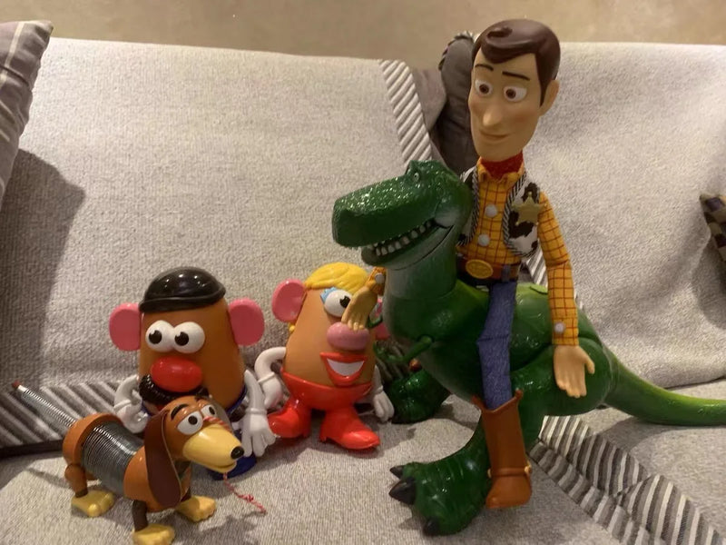 Disney Pixar Toy Story 4 Slinky Dog AlexToys Junior Pull Toy Action Figures Toys Animal Anime Figure Dolls Gift For Kids