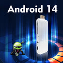 S13 Air Smart TV Stick Android 14 Rockchip RK3518, 2.4G&5G WiFi6 Dual Band, 2GB 16GB ROM 4K HDR Bluetooth Voice Remote Control