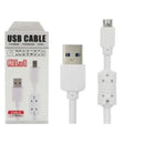 Cabo para carregar USB - V8 MICRO, Tipo C 1.5m dados E carga Com Filtro Reforçado All In 1