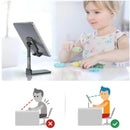 Suporte Universal Para Celular/Tablet Dobrável e Portátil Ajustável e Ergonômico Apoio p/ Mesa-ENVIO IMEDIATO PARA TODO BRASIL