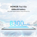HONOR Pad X8a Tablet WIFI Global Version 4GB 128 GB 11inch 90 Hz Display 8300 mAhBattery Snapdragon 680 Android 14 WiFi Tablet