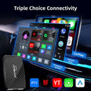 OTTOCAST Play2Video Pro Wired to Wireless CarPlay Android Auto Adapter TV Video AI Box for Youtuber for Netflix Car Accessories