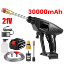 30000mAh Wireless Car flash Gun 60Bar Mini Handheld Car wipe Pressure Car