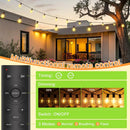 The Horizon Line | 24V Low-Voltage Remote-Controlled Outdoor String Lights