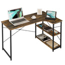 WOLTU 1PC Computer Table L-Shaped Office Desk  PC Laptop Table Workstation Study Writing Desk Dining Gaming Table