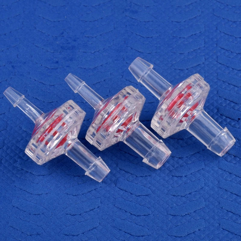 5~200pcs GPPS Transparent Check Valve Garden Irrigation Hose Non-Return Valve Aquarium Tank Air Pump One-way Valve Pagoda Joint