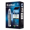 Kemei All In One Nose Hair Trimmer For Men&Women Electric Rechargeable Trimmer For Ear,Beard,Eyebrow,Facial,Trimer Grooming Kit