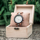 Relogio Masculino BOBO BIRD Watch Men Wood Luxury Stylish Timepieces Chronograph Military Quartz Watches Men's Great Gift
