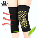 1Pair Tourmaline Self Heating Support Knee Pads Knee Brace Warm Pain Relief and Injury Recovery