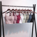 SHINBENE UPATED 2.0 Gym-Lauftops Damen Weiche Nylon Fitness Yoga Sport-BHs Tops Anti-Schweiß Gepolsterter Workout-BH