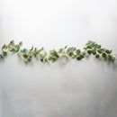Ivy Eucalyptus leaves Leaf fairy lights led string lights,garland wedding home decoration, mini led copper lights