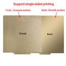 KINGROON 3D Printer Heatbed PEI Spring Steel Sheet 180x180 /235x235 PEI Flexble Magnetic Bed for KP3S Ender 3 CR10 Build Plate