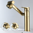 ELLEN Multifunction Bathroom Sink Faucet Hot Cold Water Mixer Crane Antique Bronze Deck Mounted Universal Water Taps EL1326