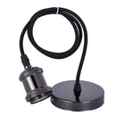 The Edison Halo | Vintage E27 Pendant Lamp Holder, 6 Finishes