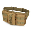 Waterproof Molle Military Men Tactical Waist Bag Outdoor Sports Hiking Hunting Riding Army Pouch Bags Climbing Belt Bag
