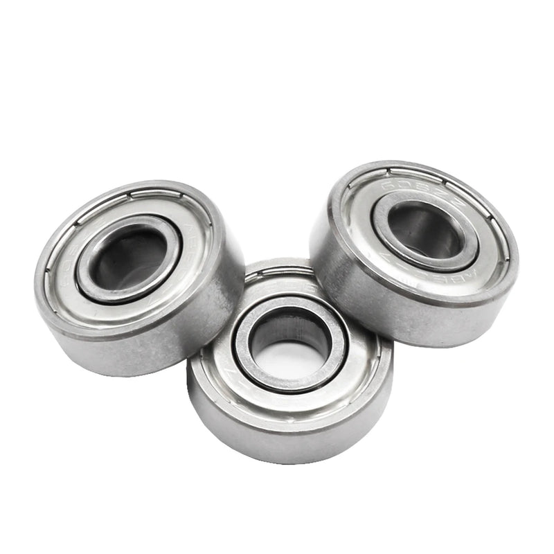 10PCS ABEC-5 Flange Ball Bearing 608zz 623zz 624zz 625zz 635zz 626zz 688zz 3D Printers Parts Deep Groove Flanged Pulley Wheel