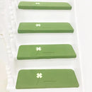 RULDGEE Four-Leaf Clover Luminous Self-adhesive Non-slip Stair Carpet Mat Floor Protector Mats Safety for Kids Elders and Pets