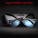 Kleine polarisierte Flieger-UV400-Sonnenbrille Klassische Piloten-54mm-Marken-Oculos De Sol für Jungen und Mädchen Kinder-Sonnenbrille Originalverpackung