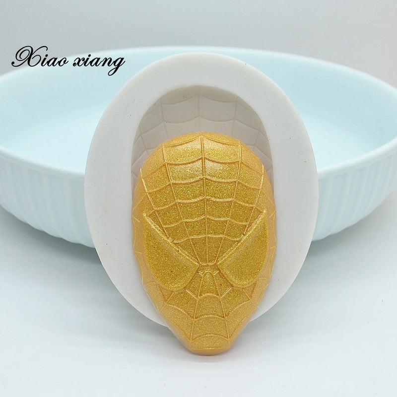 Super Hero  Silicone Molds Cake Decorating Tools 3D Fondant Mold for Caking Decoration Chocolate Candy Mold Baking Tools M352