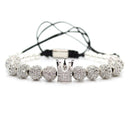 Herrenschmuck Armband Männer Luxus Königsarmreif Set Römische geflochtene Armbänder für Frauen Mode Armband Gold Manschette Freundschaftsgeschenke