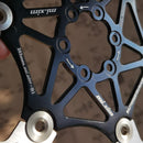 NEW Bicycle Brake 160mm/180mm/203mm Disc Brake MTB DH Disc Rotors Hydreaulic Brake Pad Float Multicolor Brake pad Bicycle Parts