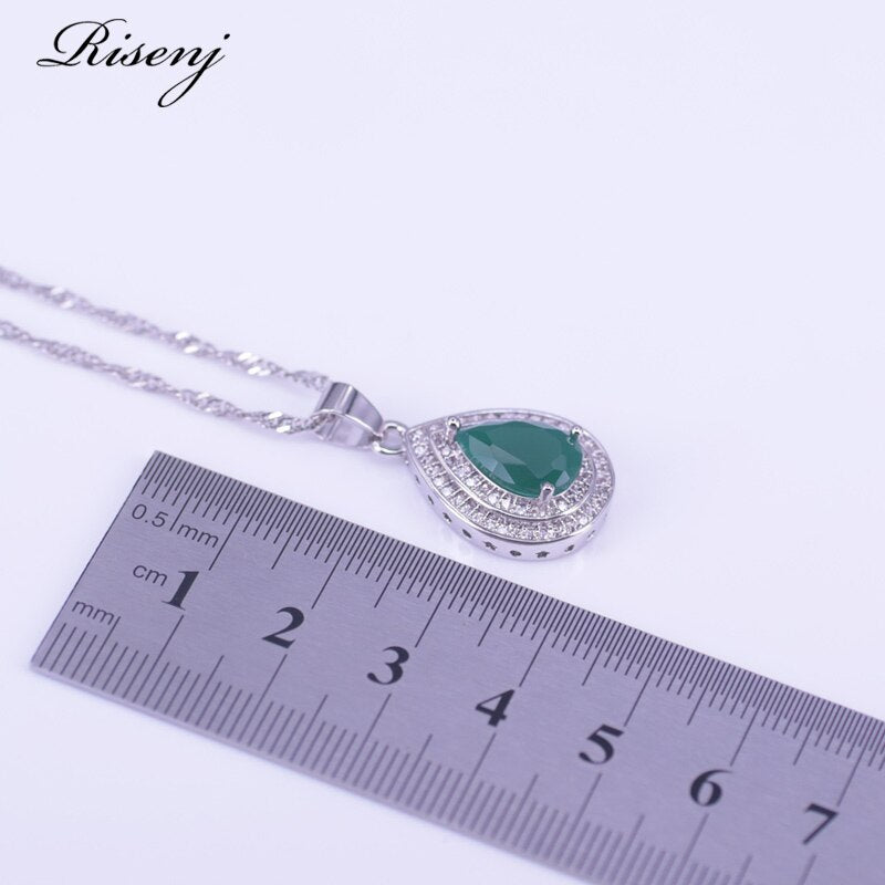 Malay Jade 925 silver jewelry set for women earrings ring necklace set 925 sterling silver costume jewelry set bridal jewelry