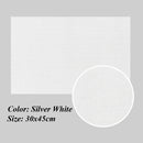 2/4/6Pcs Placemats PVC Dining Table Mat Weave Disc Pads Bowl Coasters De Cozinha 30*45cm Plate Bar Kitchen Coffee Table Mat