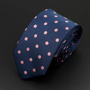 Trendy Design Men's Microfiber Jacquard Necktie Animal Plant Skull Flower Woven Tie Wedding Party Father's Day Birthday Gift
