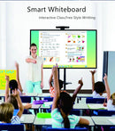75"86"100 inch TV function Educational meeting teaching board TouchScreen Interactive smart whiteboard with pc built in