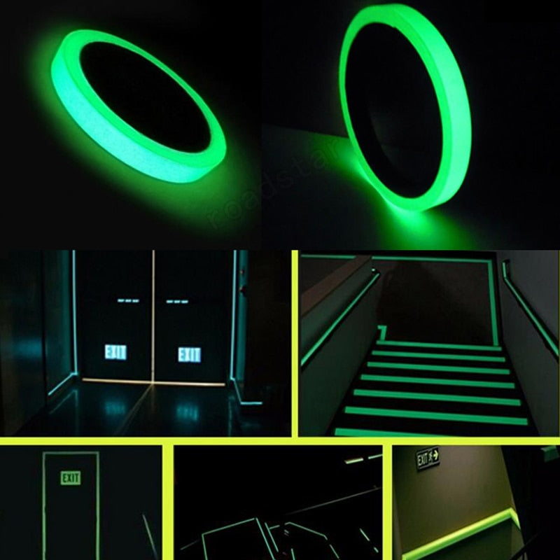 Luminous Photoluminescent Tape Glow In The Dark Stage Home Decoration