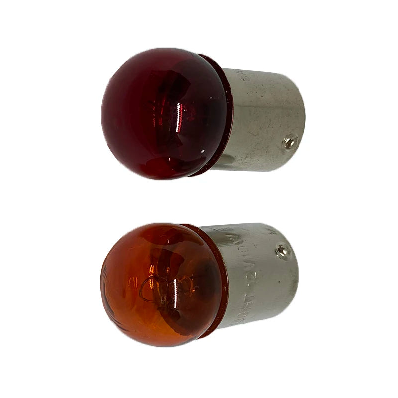 10x G18 BA15S 1156 BAU15S  BAY15D BA15D R10W 12V5W  BAU15S Glass Lamp Tail Signals lights Turn Bulb Truck Indicator Halogen Lamp