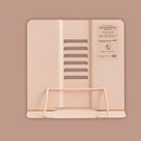 MINKYS Foldable Morandi Color Metal Book Holder Stand For Reading Adjustable Books Stand Kawaii School Office Stationery