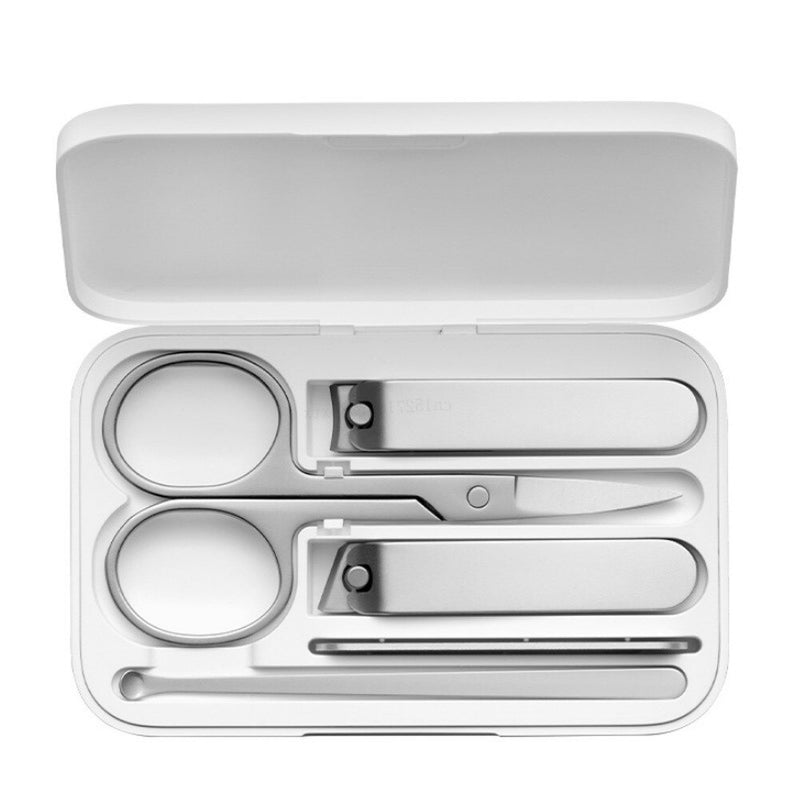 Original Xiaomi Mijia Manicure Nail Clippers Pedicure Set Portable Travel Hygiene Kit Stainless Steel Nail Cutter Tool Set