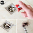 90CM Multifunction Cleaning Claw Hair Catcher Kitchen Sink Cleaning Tool Hair Clog Remover Grabber for Shower Drains Bath Basin