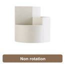 MINKYS Multifunctional 3 Grid 360 Degree Rotating Pen Holder Desktop Organizer Large Capacity Pencil Box School Stationery