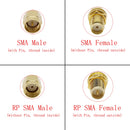 ALLiSHOP SMA Male To SMA male Female RG316 RG174 cable Jumper Pigtail 7cm/10/15/30/50cm/1m SMA plug Crimp FPV Cable 50ohms
