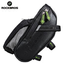 ROCKBROS Trinkflasche Regendichte Fahrrad-Hecktasche mit Tasche Fahrrad-Satteltasche Reflektierende Tasche Fahrradzubehör