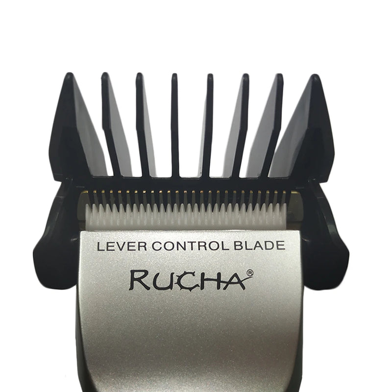 RUCHA Model T-889 Barber Electric Hair Clipper Replacement Plastic Shaving Combs 3mm/6mm and 9mm/12mm Set