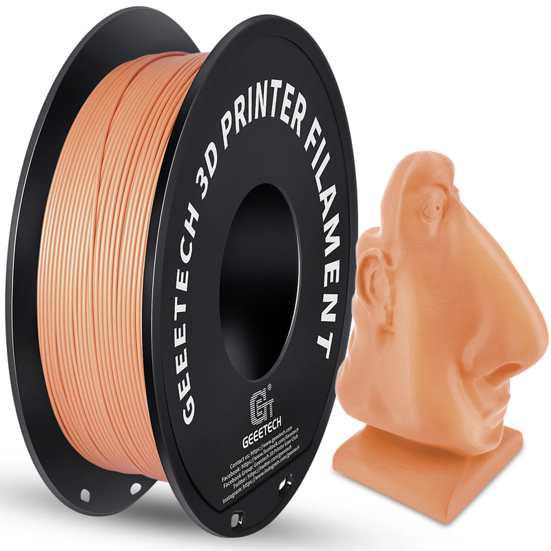 Geeetech Matte Filament PLA 1.75mm 1kg Spool (2.2lbs), 3d printer Material polylactic acid,  frosted texture, Vacuum packaging