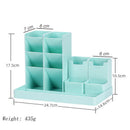 Große Kapazität Niedlicher Stifthalter Schreibtisch-Accessoires Bleistift-Aufbewahrungsbox Desktop-Organizer Ständer Etui Schulbüro Schreibwaren