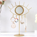 Gold Augen Tischspiegel Schminkspiegel Boho-Wohnaccessoires Wohnzimmerdekoration Schlafzimmer Kosmetik Schminktisch Spiegel Böses Auge