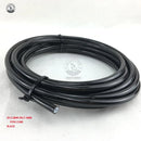 5m/lot AN3 Motorcycle braided Stainless Steel nylon BRAKE LINE HOSE FLUID HYDRAULIC Precise hose Gas Oil Fuel Line Hose