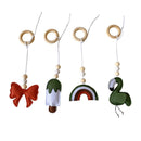 Nordic Style Wooden Baby Gym Nursery Sensory Toys Gantry Foldable Baby Play Gym Frame Activity Center Hanging Bar Newborn Gift