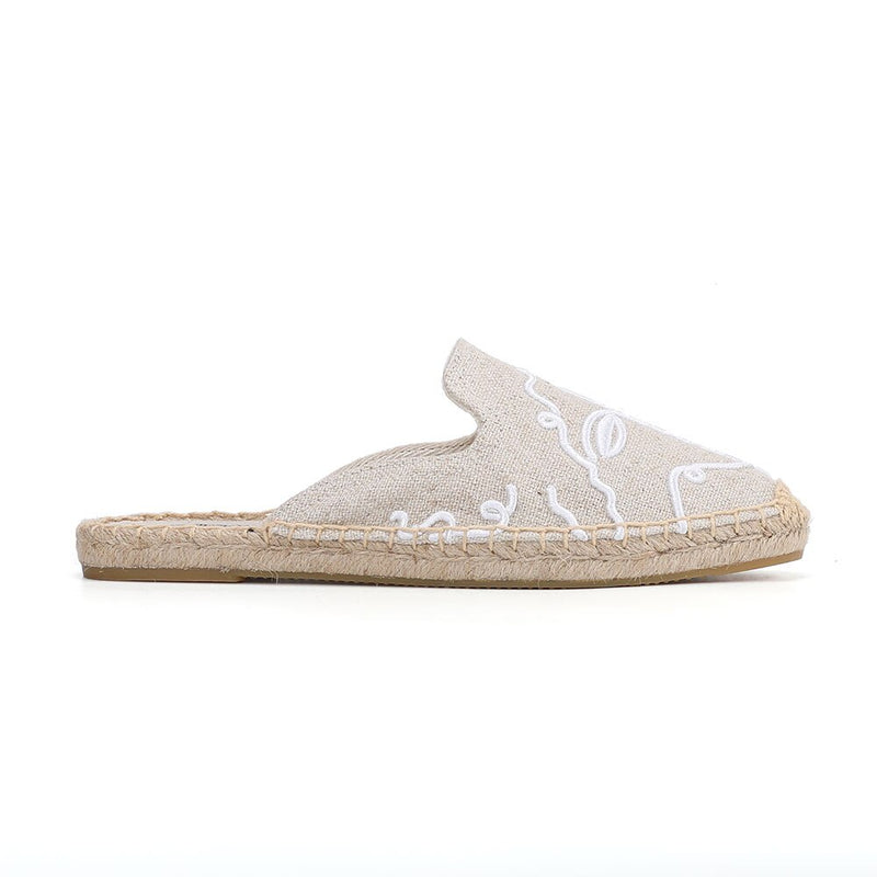 Woman Shoes 2022 Terlik Flip Flops De Mujer Slippers For Flat Real Special Offer Hemp Summer Rubber Print Mules Pantufa