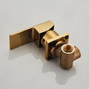 Chrome Black Gold Natural Waterfall Water Faucet Washbasin Sink Mixer Wash Basin Faucet Bathroom Faucet In Wall Installation