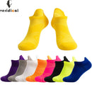 Athletische Sport-Knöchelboot-Socken Nylon Outdoor Basketball Fahrrad Laufen Fußball Atmungsaktive Rutschfeste Bonbonfarbene Kurzsocken