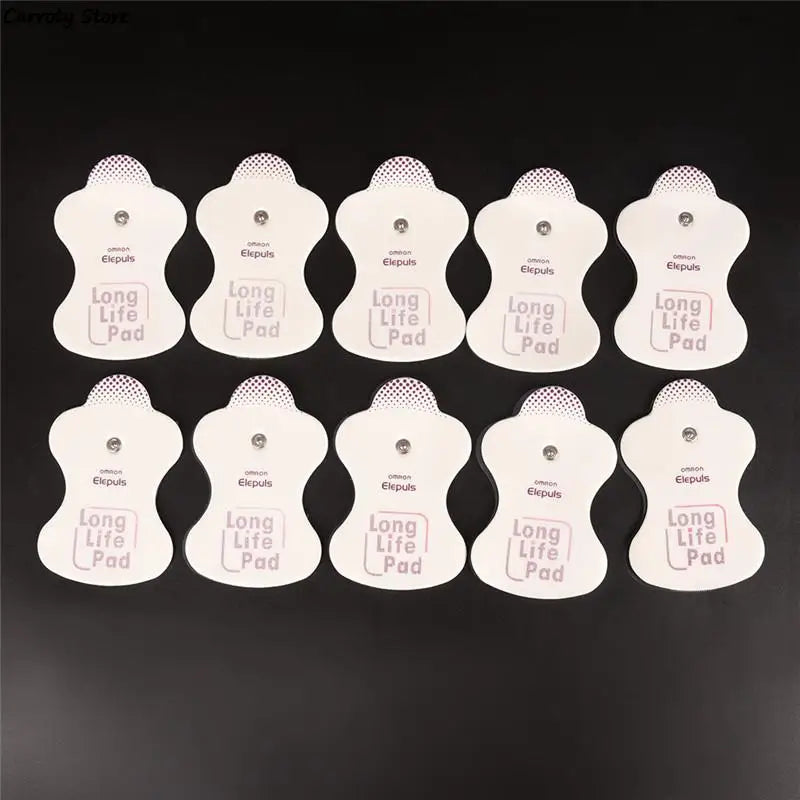 10pcs Tens Electrode Adhesive Gel Pads Body Therapy Massager Therapeutic Pulse Stimulator Electro Sticker New