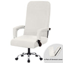 Elastic Office Lift Computer Chair Cover Modern Anti-dirty Boss Gamer Rotating Armchair Seat Case Thickened Armrest Slipcover